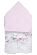 3 Marthas Big Check Pink Everykid Towel