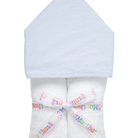 3 Marthas Big Check Blue Everykid Towel