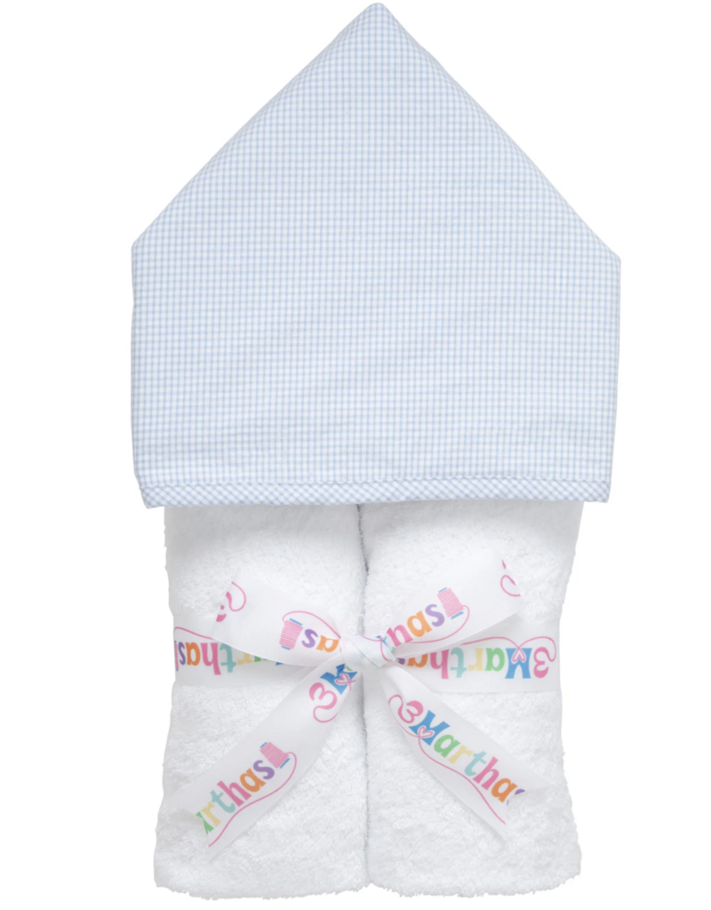 3 Marthas Big Check Blue Everykid Towel