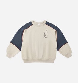 Rylee + Cru Inc. PANELED SWEATSHIRT || STONE
