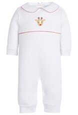 Little English Crochet Playsuit Reindeer