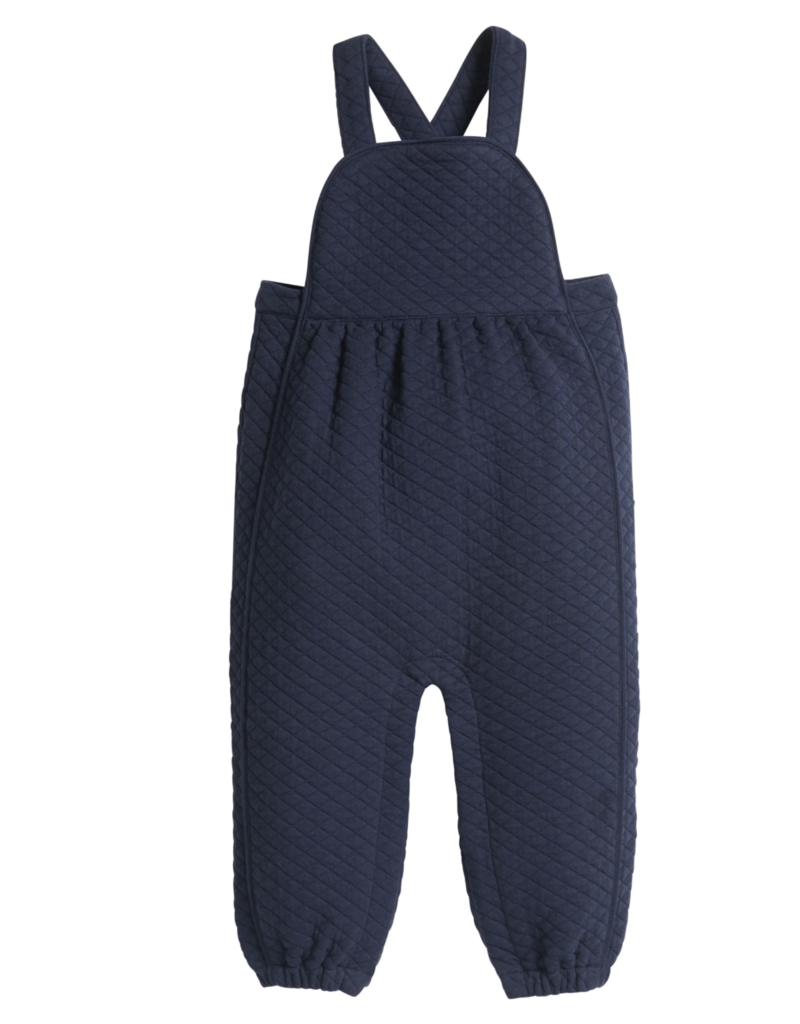 Little English Quilted Overall Navy