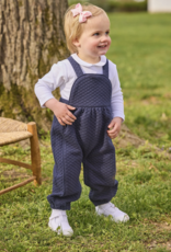 Little English Quilted Overall Navy