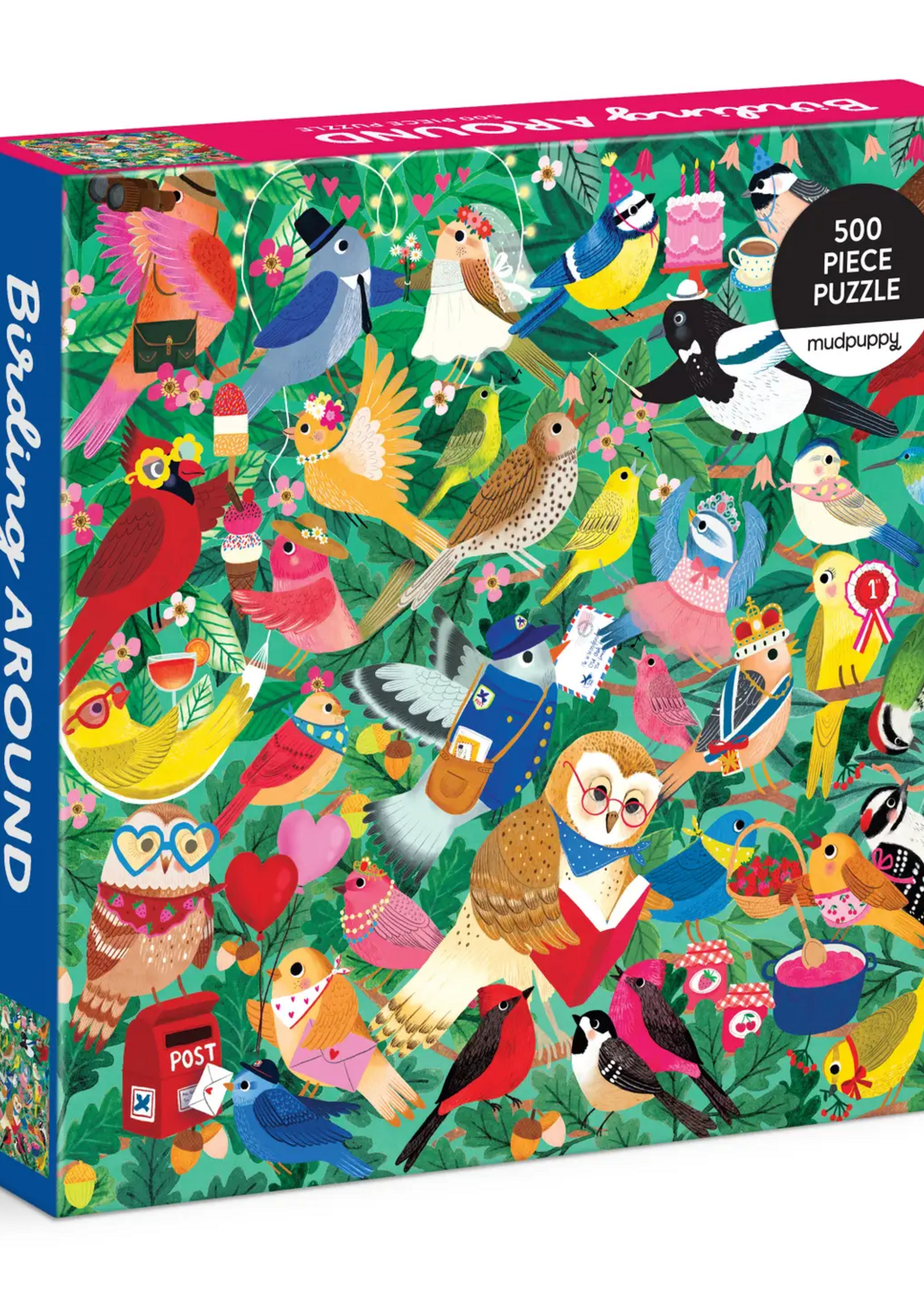 Birding Around 500 Piece Puzzle