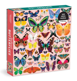 Brilliant Butterflies 500 Piece Puzzle