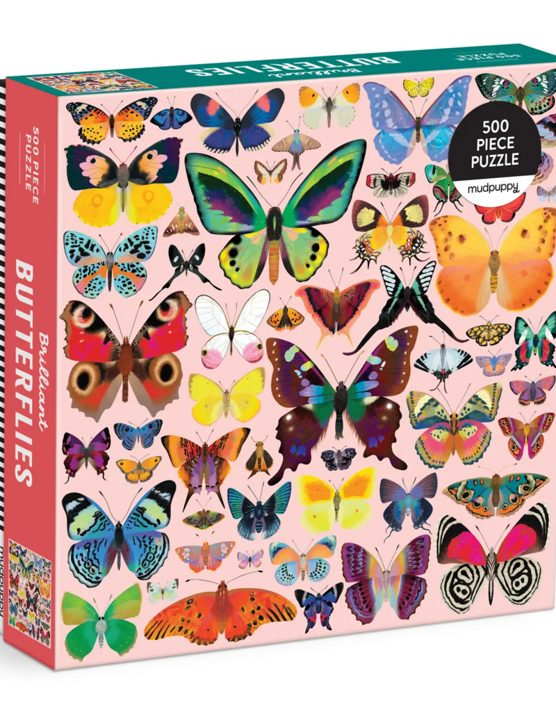 Brilliant Butterflies 500 Piece Puzzle