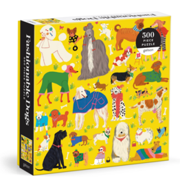 Fashionable Dogs 500 Piece Puzzle