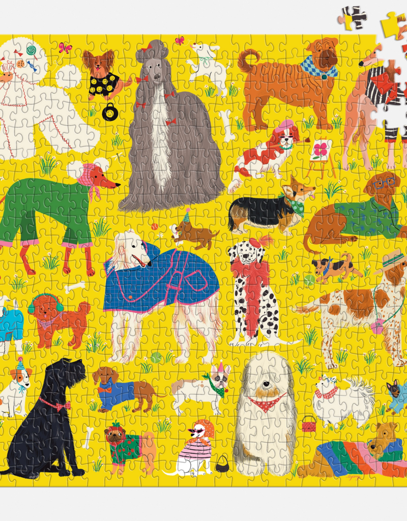 Fashionable Dogs 500 Piece Puzzle