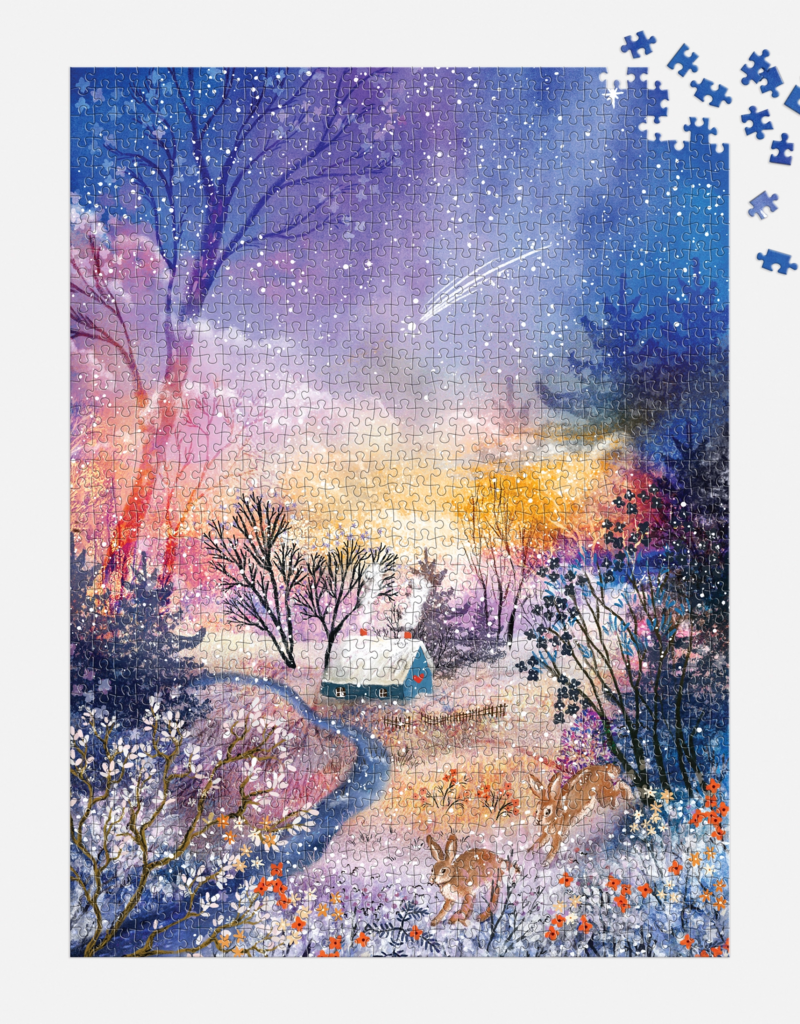 Enchanted Snowfall 1000 Piece Puzzle
