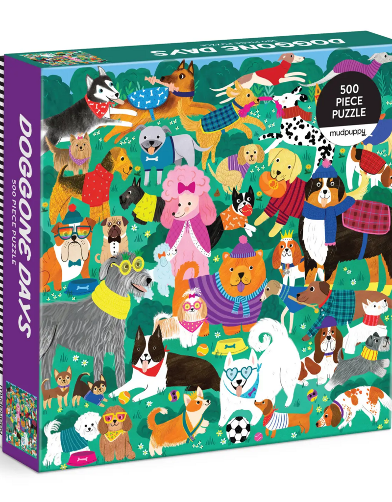 Doggone Days 500 Piece Puzzle