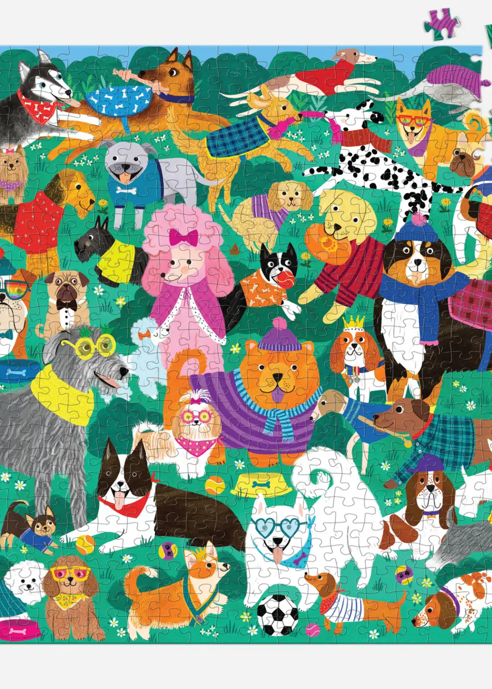 Doggone Days 500 Piece Puzzle