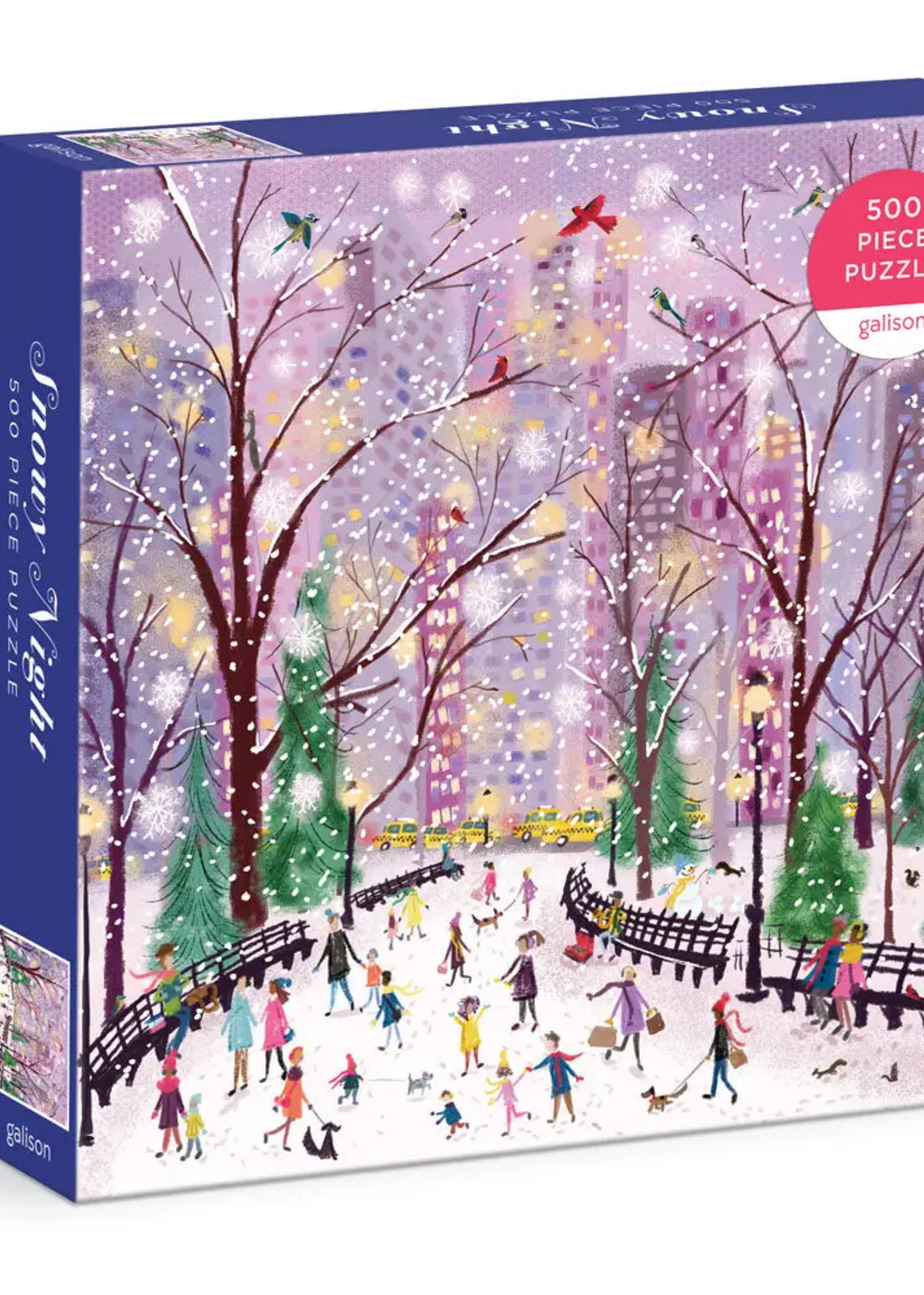 Snowy Night 500 Piece Puzzle