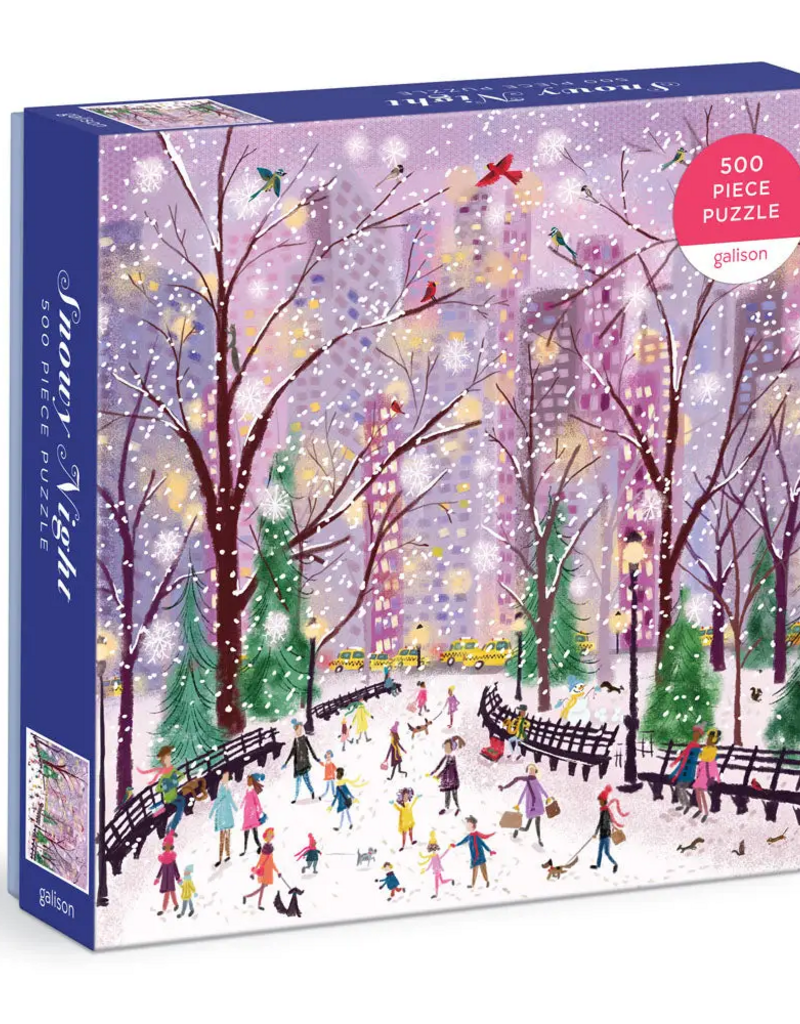 Snowy Night 500 Piece Puzzle