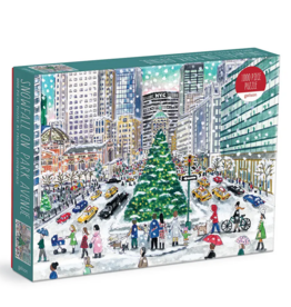 Michael Storrings Snowfall On Park Avenue 1000 Pc Puzzle