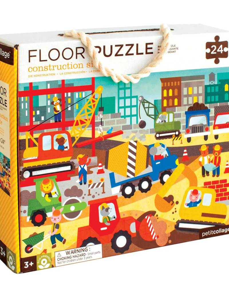 Construction Site 24-Piece Floor Puzzle