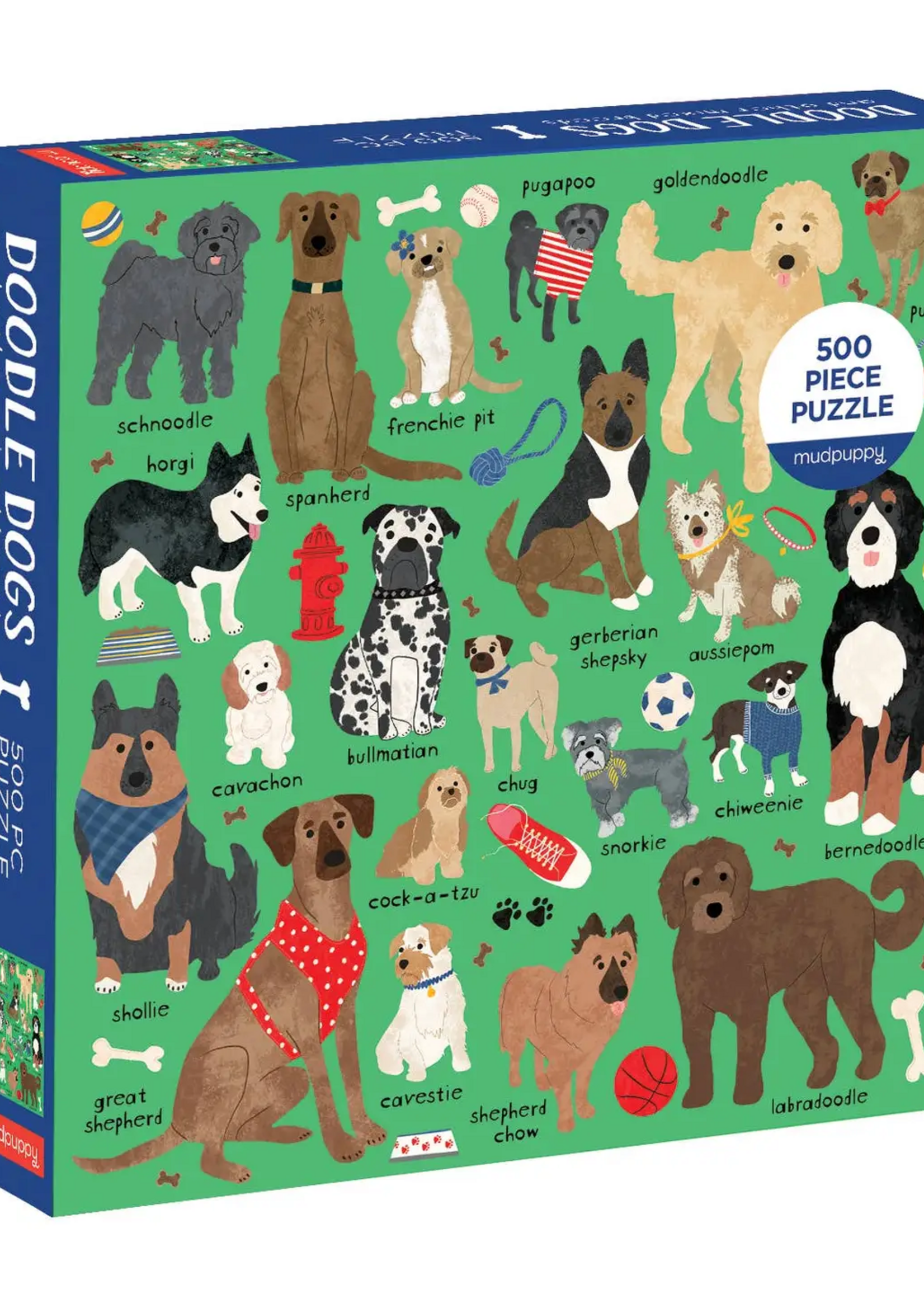 Doodle Dogs Puzzle 500 Pc