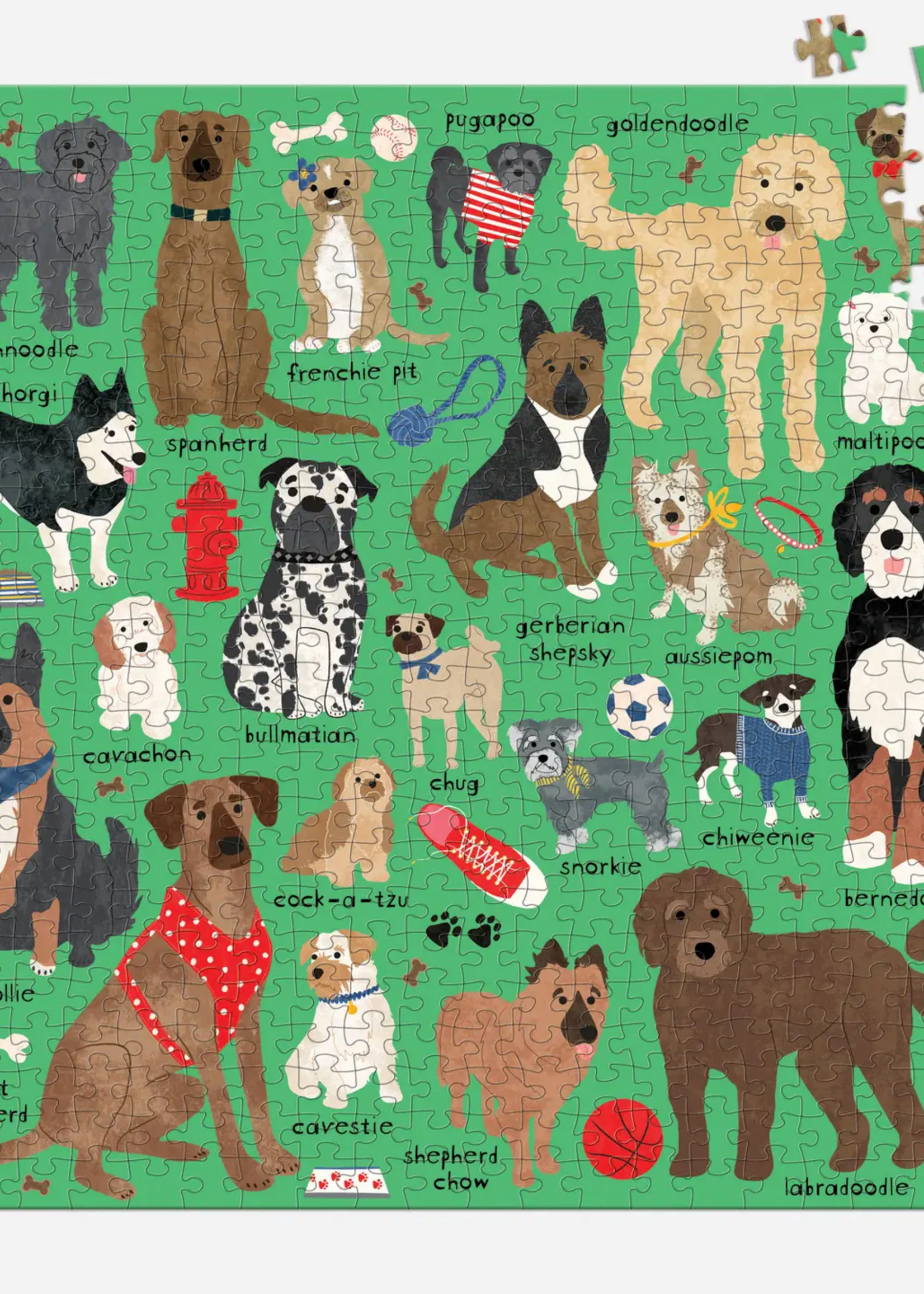 Doodle Dogs Puzzle 500 Pc