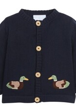 Little English Crochet Sweater Mallard