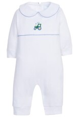 Little English Crochet Playsuit Tractor