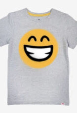 Appaman Graphic S/S Tee Keep Smiling Heather Mist