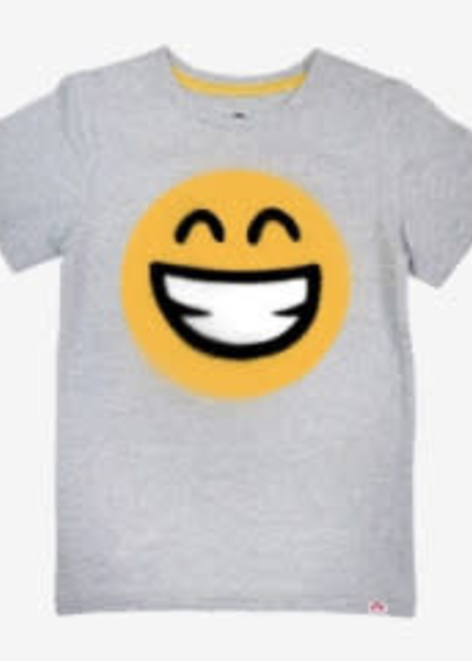 Appaman Graphic S/S Tee Keep Smiling Heather Mist