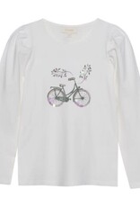 L/S T-SHIRT w/BIKE PRINT CLOUD
