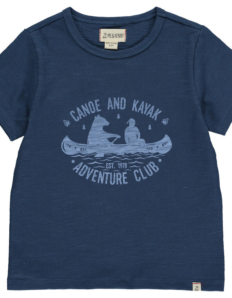 Me & Henry Falmouth Navy Tee Adventure Camp