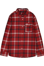 Mayoral L/S Blackberry Plaid Shirt