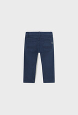 Mayoral Blue Basic Slim Fit Serge Pants