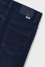 Mayoral Blue Black Soft Denim Pants