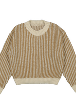 Mayoral Camel Striped Sweater