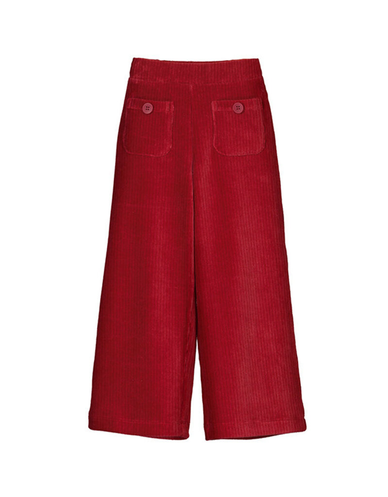 Mayoral Cherry Wide Whale Knit Pants