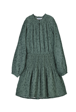 Mayoral Green Shirred Dress