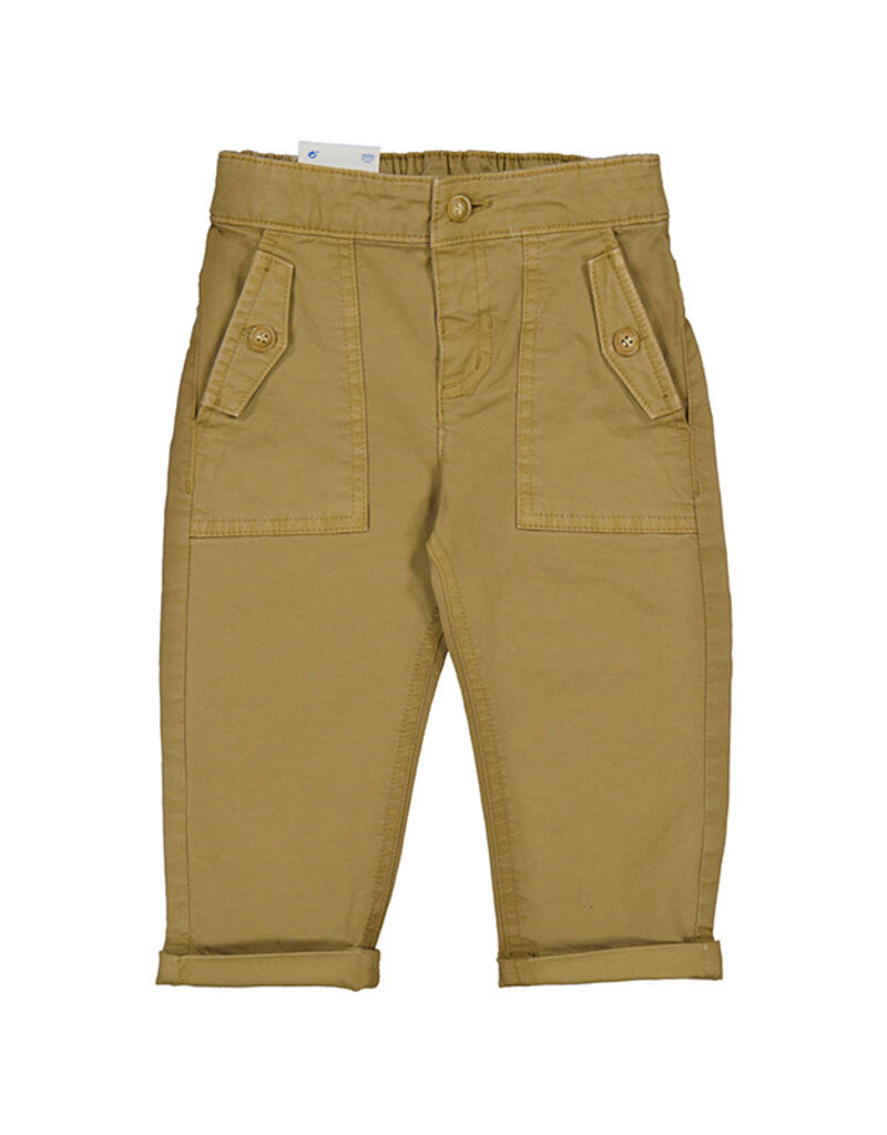 Mayoral Twill Pocket Pants Camel