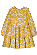 Mayoral Yellow Flower Print Dress