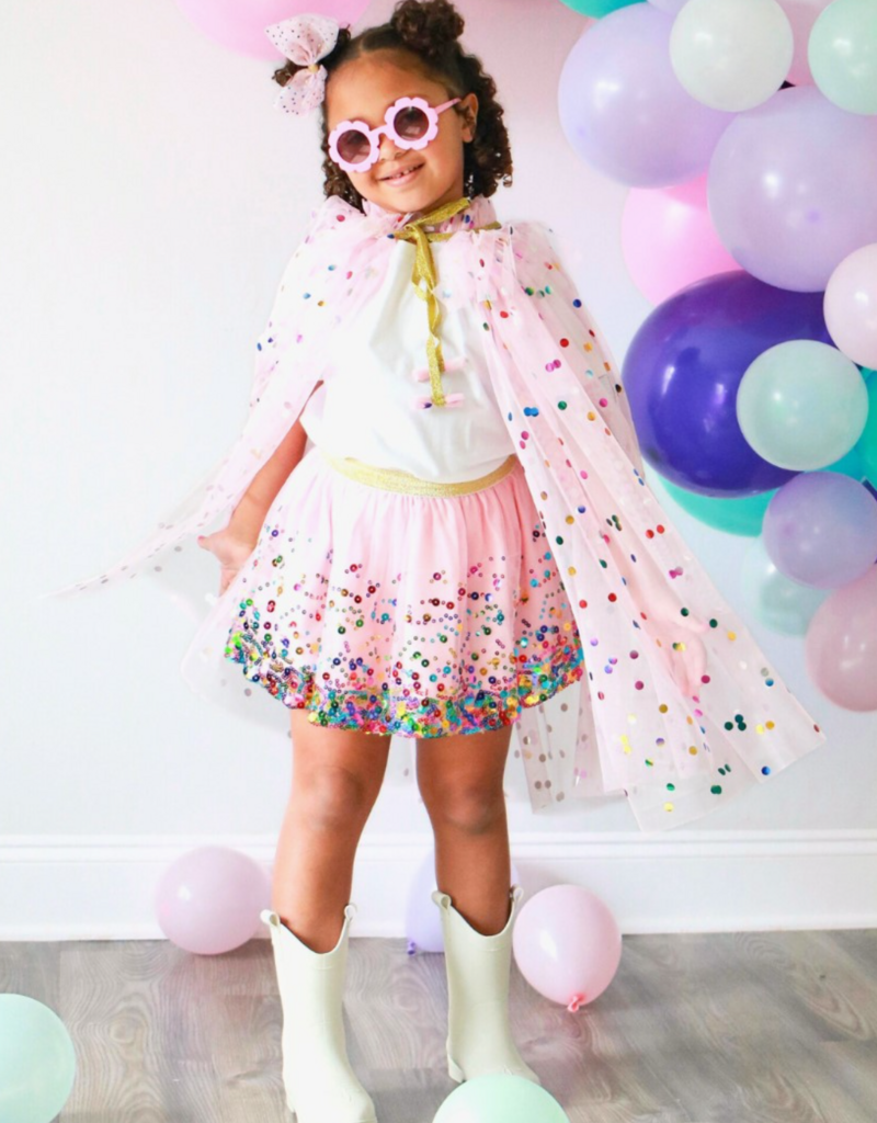Sweet Wink Pink Confetti Tutu