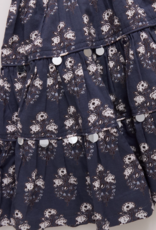 Pink Chicken Peachy Dress Navy Strawflower