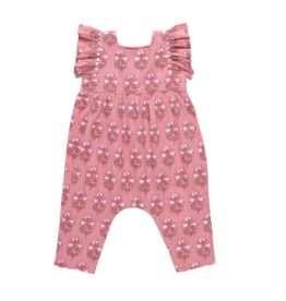 Pink Chicken Baby Girl Elsie Jumper Pink Strawflower