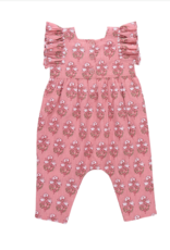 Pink Chicken Baby Girl Elsie Jumper Pink Strawflower