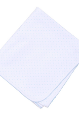 Magnolia Baby Mini Dots Blue Receiving Blanket