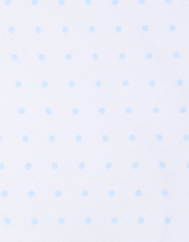 Magnolia Baby Mini Dots Blue Receiving Blanket