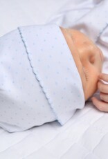 Magnolia Baby Mini Dots Blue Hat