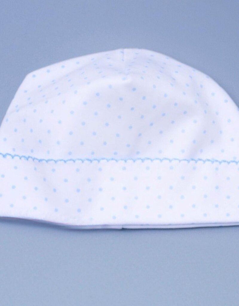 Magnolia Baby Mini Dots Blue Hat