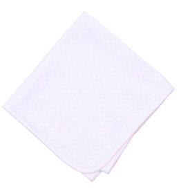 Magnolia Baby Mini Dots Pink Receiving Blanket