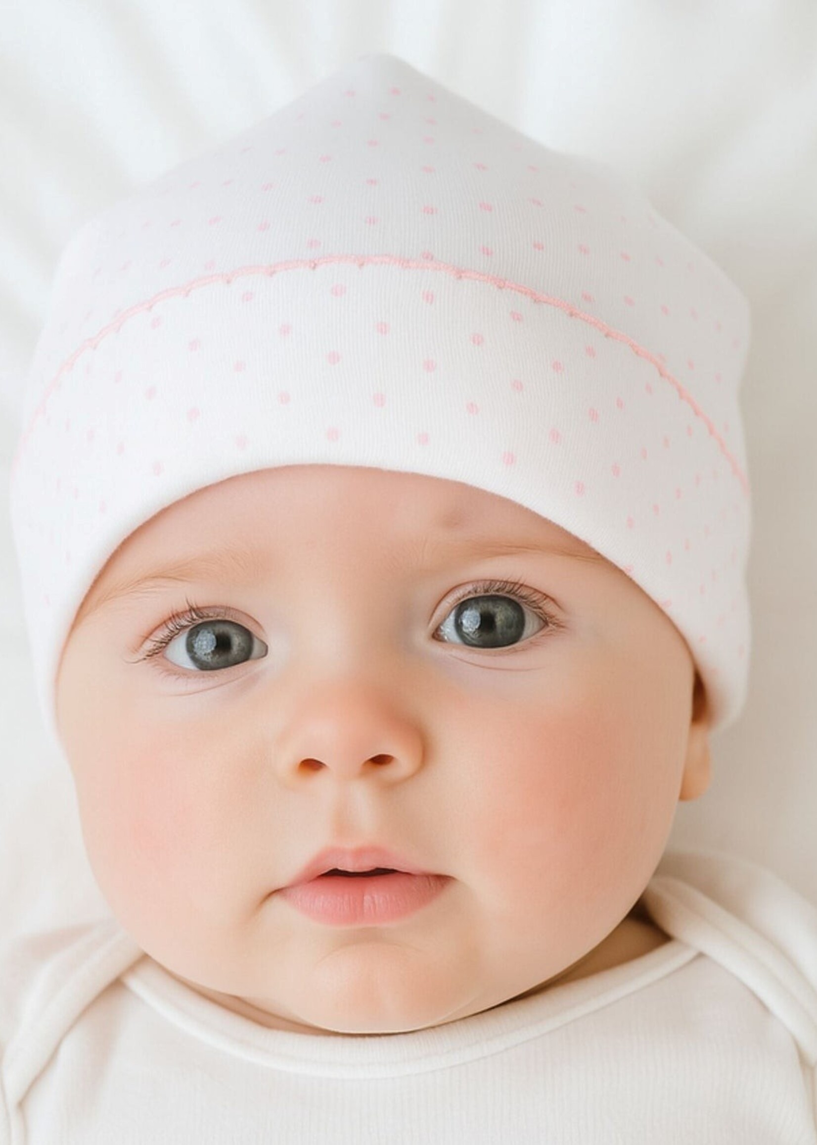 Magnolia Baby Mini Dots Pink Hat