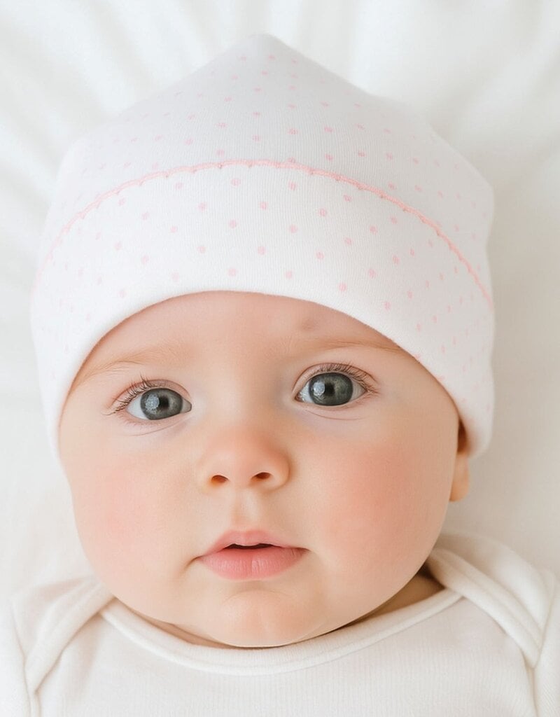 Magnolia Baby Mini Dots Pink Hat