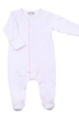 Magnolia Baby Mini Dots Pink Footie