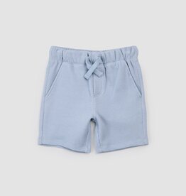 miles the label SALE Dusty Blue Knit Shorts