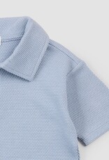 miles the label Dusty Blue S/S Polo