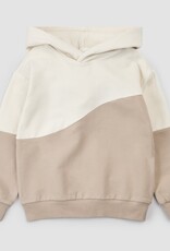 miles the label L/S Hooded Sweatshirt Beige